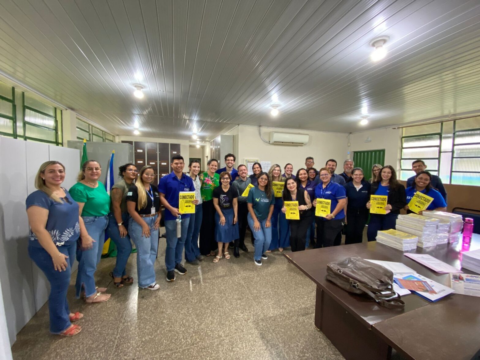 Estudantes da Escola Orlando Freire participam de ação do Grupo Rovema e JA sobre mercado de trabalho